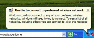 Service Pack 2 improves the process for connecting to wireless networks